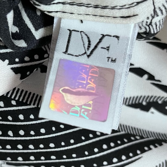 Diana von Furstenberg x Revolve Freya Silk Stretch Shirt Dress Size 2 FLAWED - Picture 8 of 14